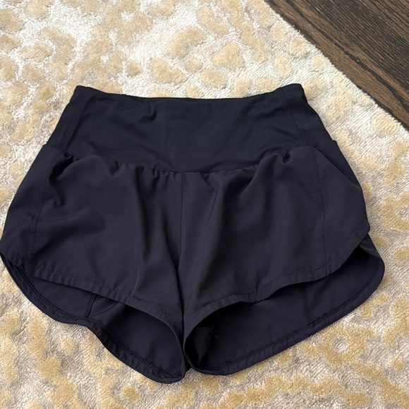 Black Women's Athletic Shorts - Picture 1 of 1